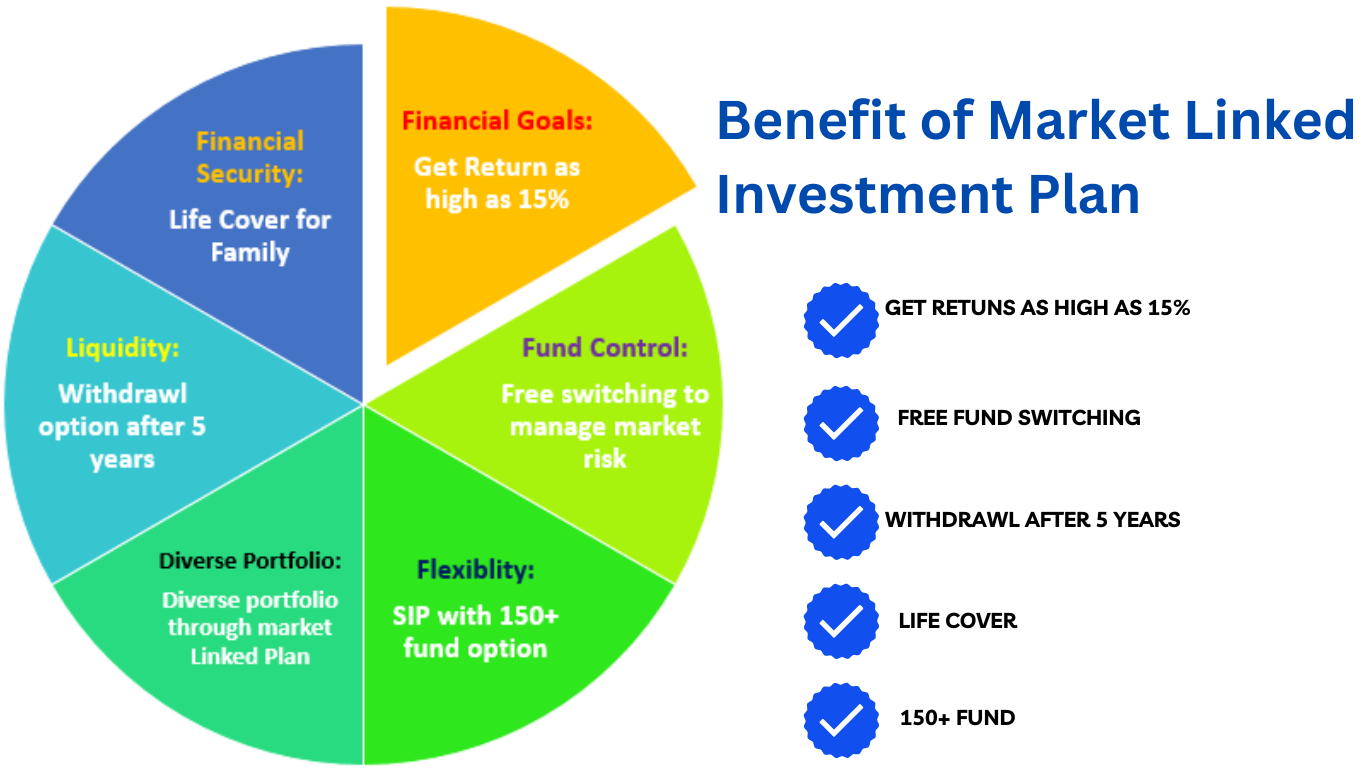 ULIP,unit linked policy,long ter,long term financial goal,unfortunate incident,insurance and investment,insurance coverage,middle,small,large,equity,debt,allocate,fund,ULIP Plan,decide,investment,analysis,compare ULIP,market,investment plan,waiver of premium,liquidity,dual benefit,types of ULIP Plan,classification,ULIP plan for retirement,ULIP plan for wealth creation,ULIP Plan for children education,ULIP plan for health,equity fund,debt fund,hybrid fund,potential for higher returns,ULIp Nav,ULIP fund